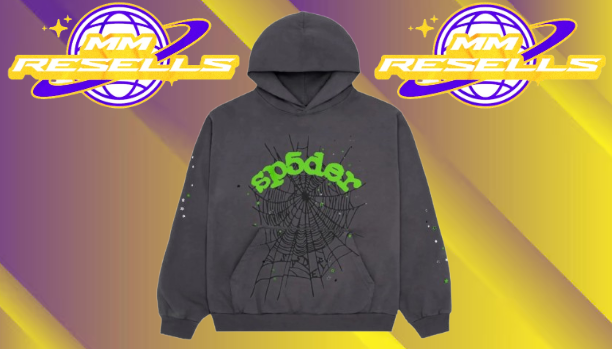 Slate Grey Spider Hoodie